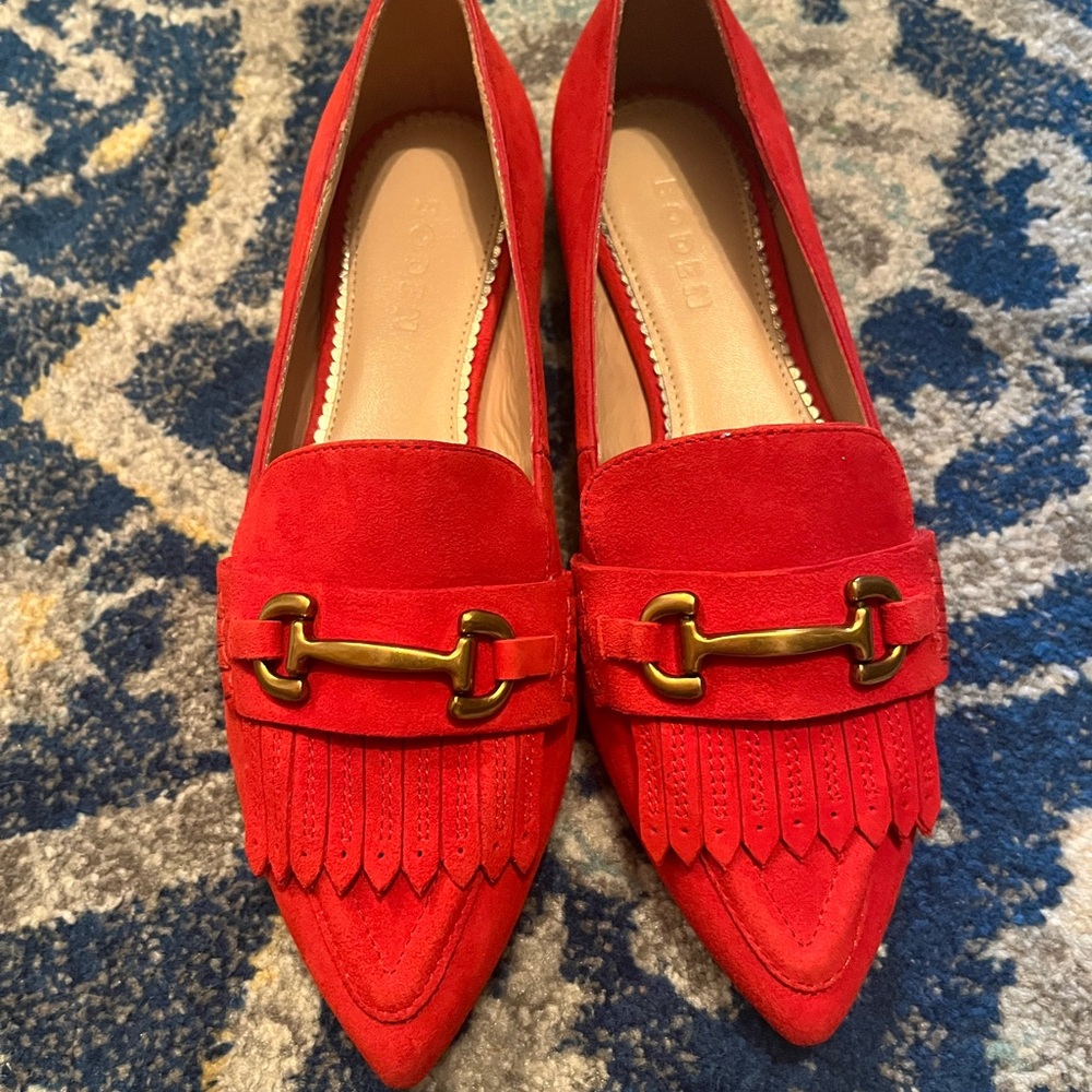 Boden size 37 Brand New red flats